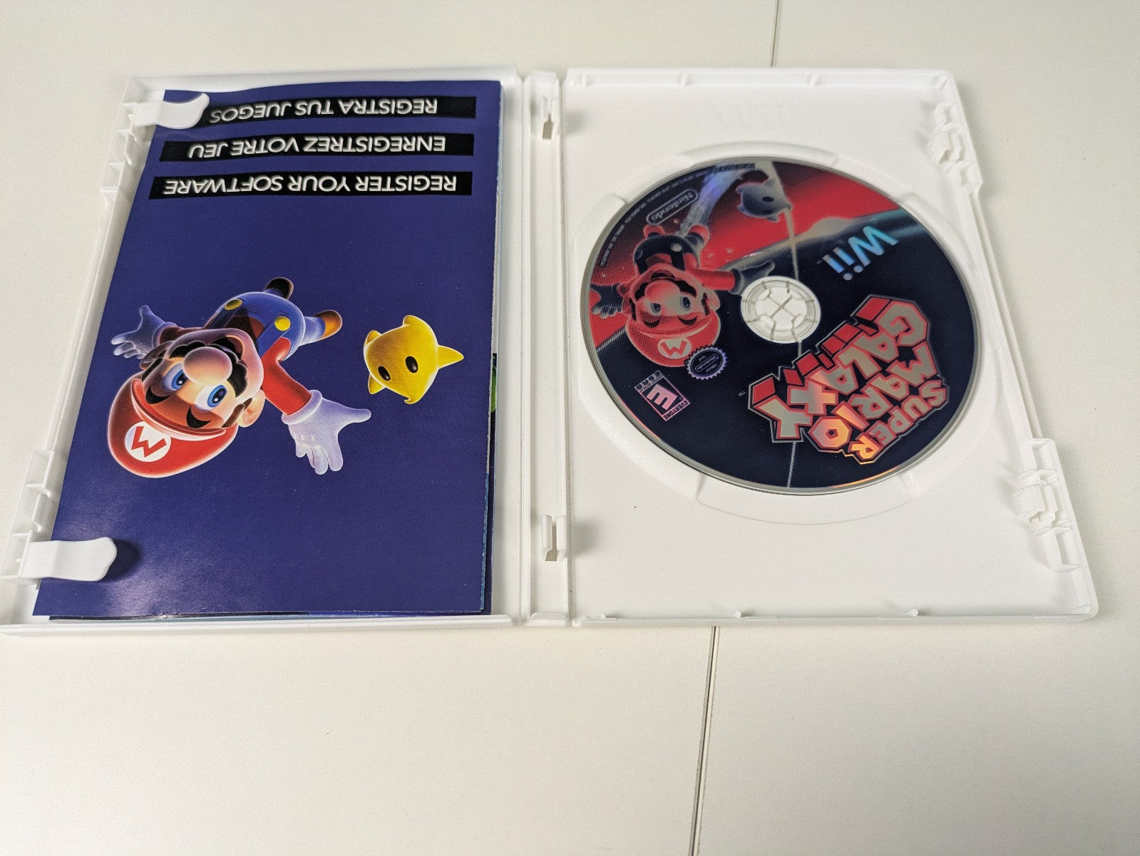 Super Mario Galaxy (Nintendo Wii, 2007) CIB