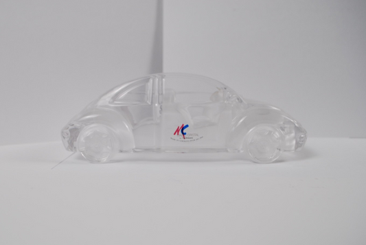 Hofbauer Magic Crystal New VW Volkswagen Beetle GVN-8038 Glass Car Paperweight
