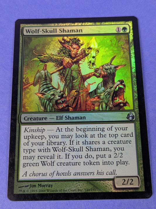 MTG Magic: Morningtide: Wolf-Skull Shaman #140/150 Uncommon - NM