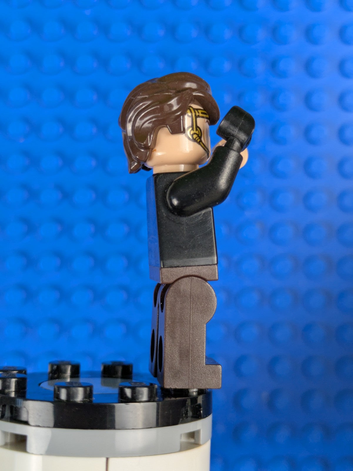 Lego Star Wars: Anakin Skywalker (Dark Brown Legs Headset) sw0526 Set 75038