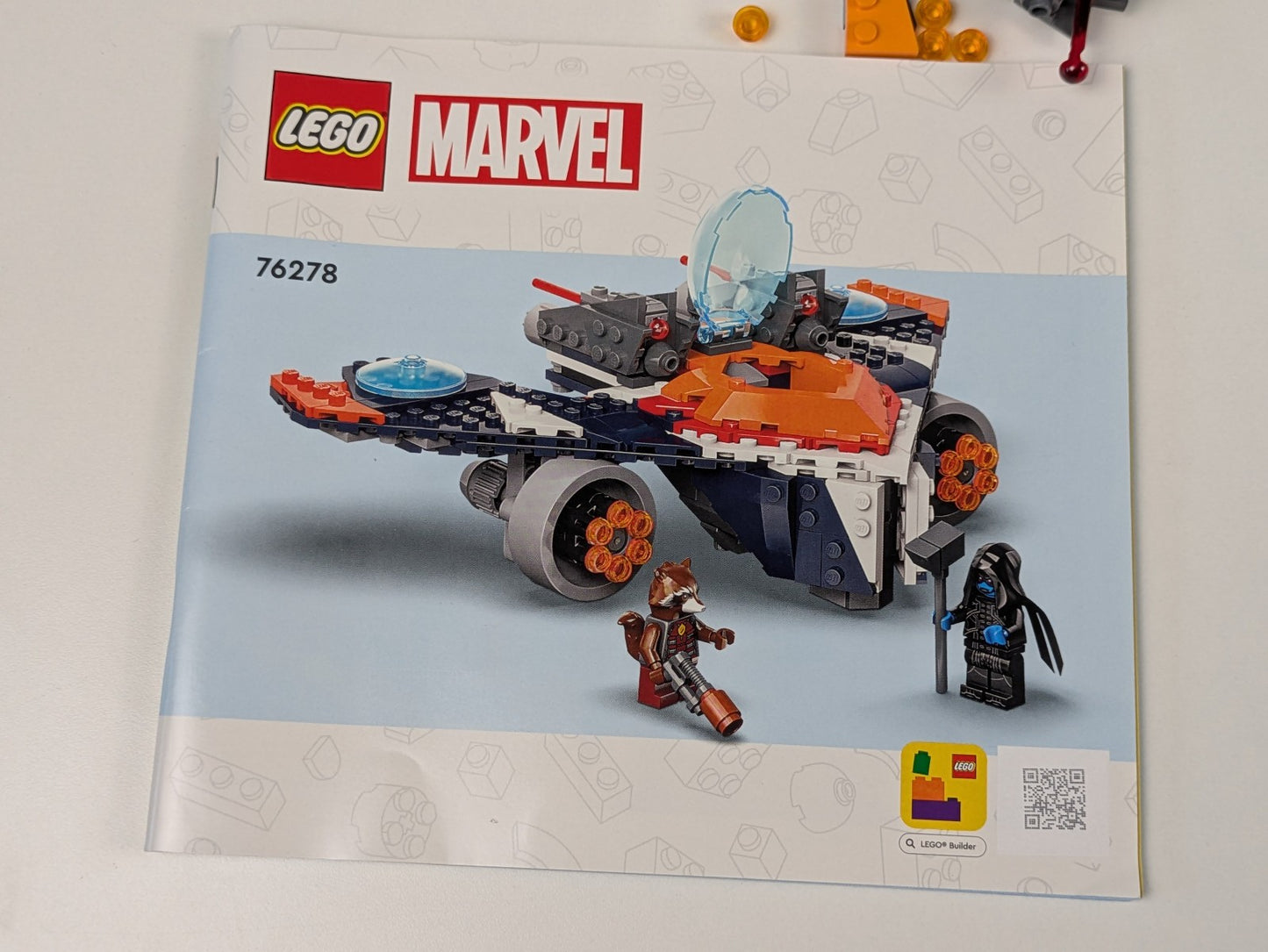 Lego Super Heroes: Rocket's Warbird vs. Ronan Set 76278 - Incomplete Set