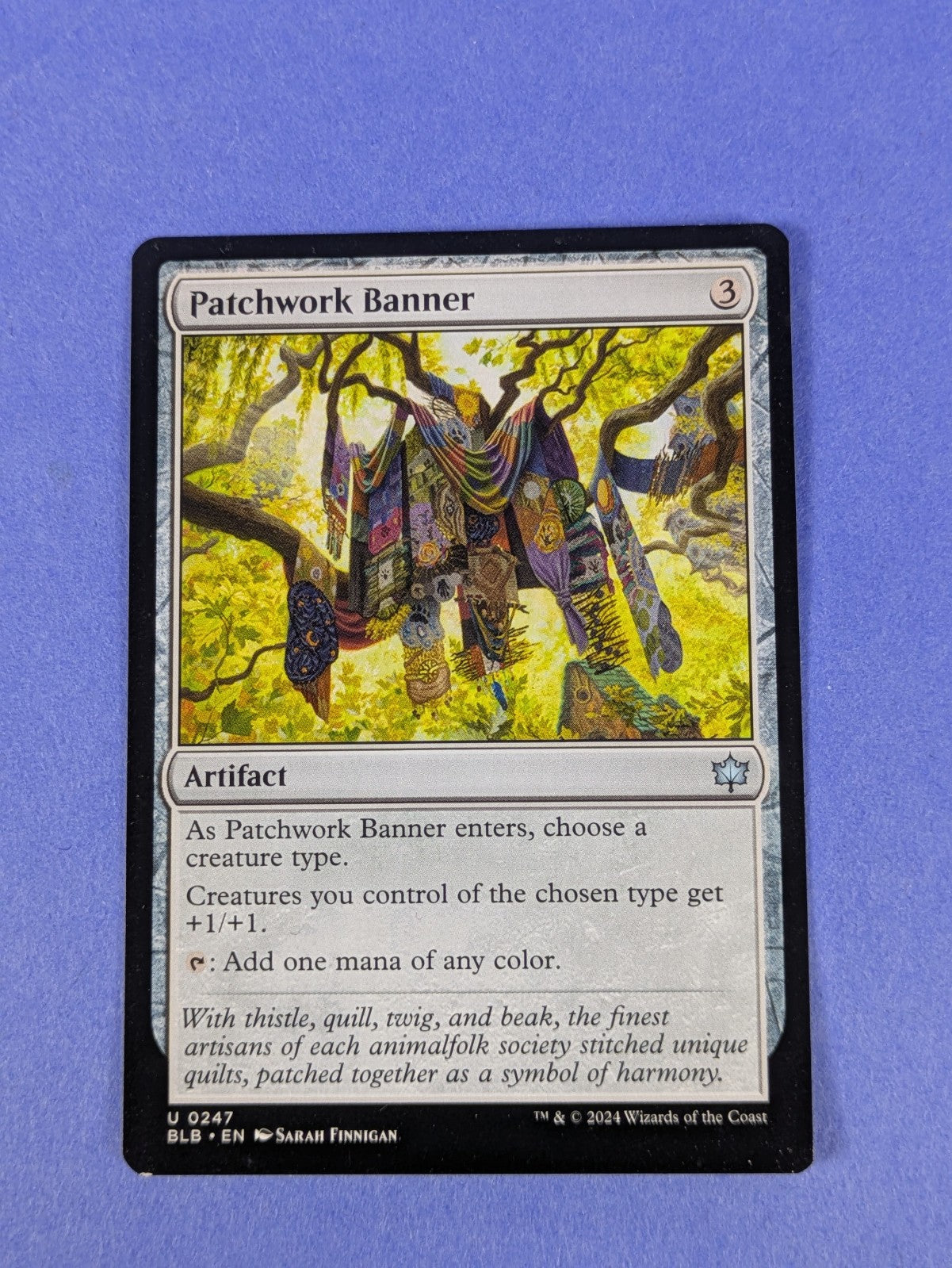 MTG Magic: Bloomburrow: Patchwork Banner #0247 Uncommon - LP