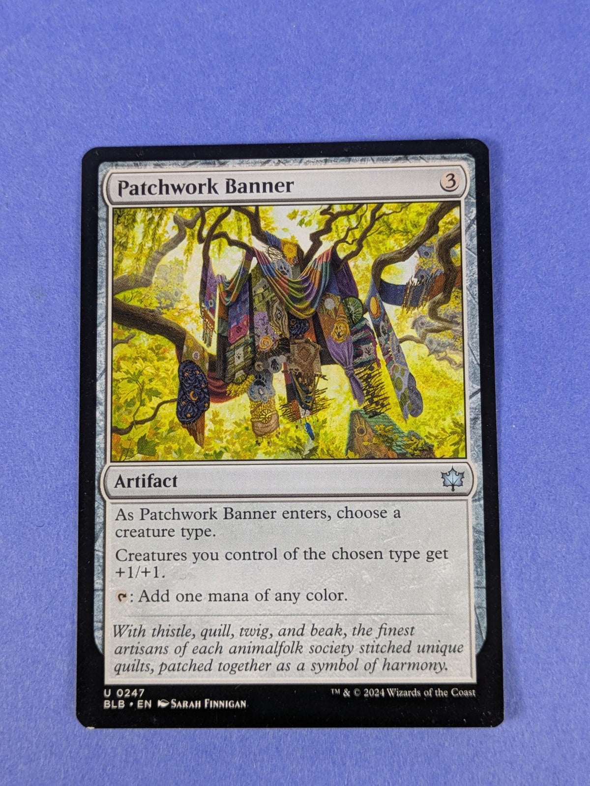 MTG Magic: Bloomburrow: Patchwork Banner #0247 Uncommon - LP