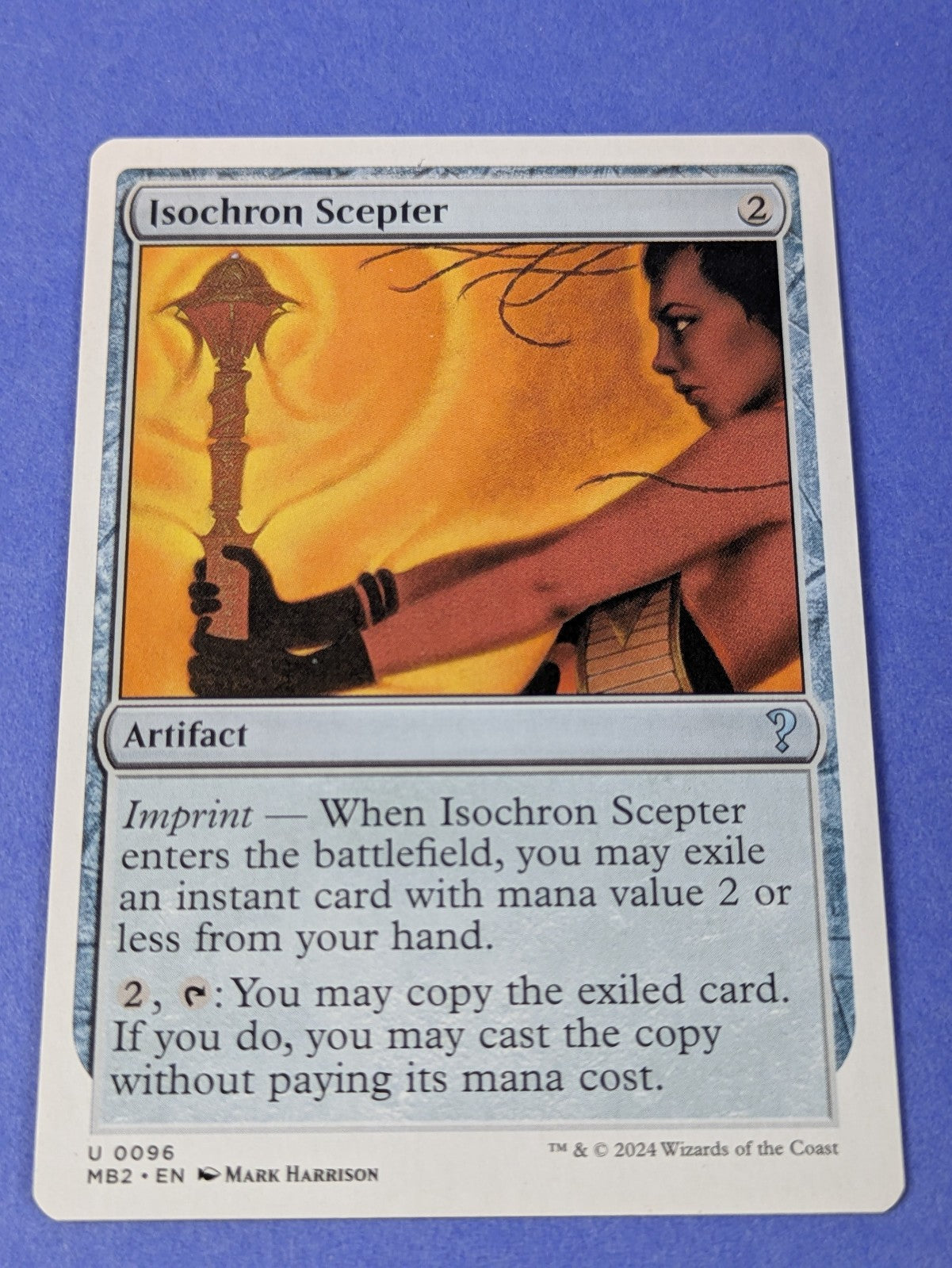 MTG Magic: Mystery Booster 2: Isochron Scepter #0096 Uncommon - LP