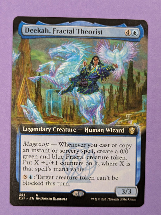 MTG Magic: Commander 2021: Deekah, Fractal Theorist #353 Rare - NM