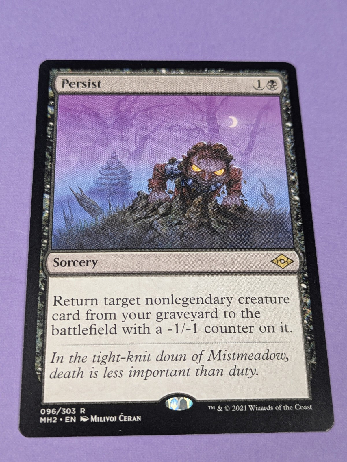 MTG Magic: Modern Horizons 2: Persist #096/303 Rare - NM