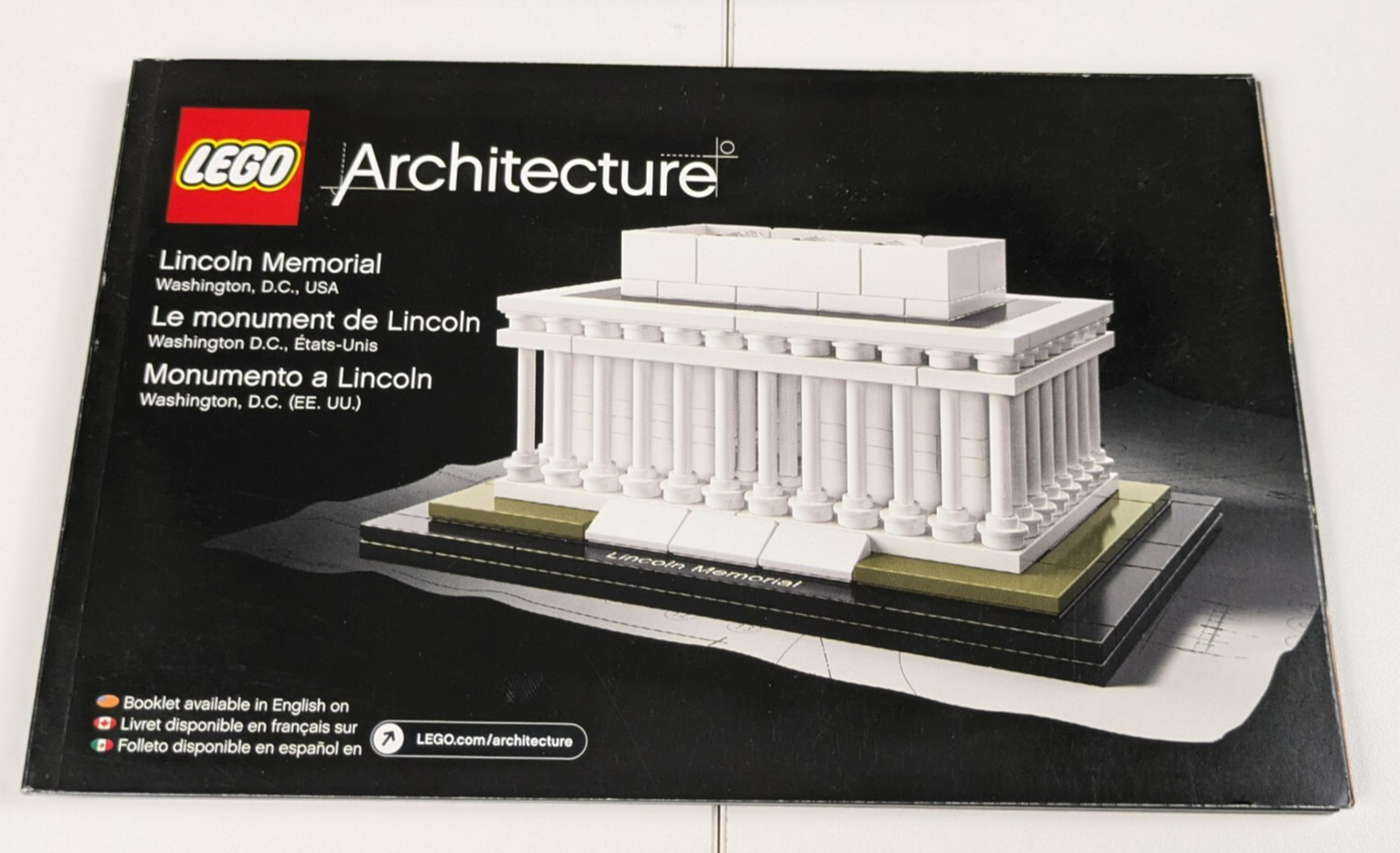 Lego Architecture: Landmark Series: Lincoln Memorial Set 21022