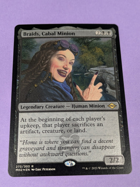 MTG Magic: Modern Horizons 2: Braids, Cabal Minion #273/303 Rare - NM