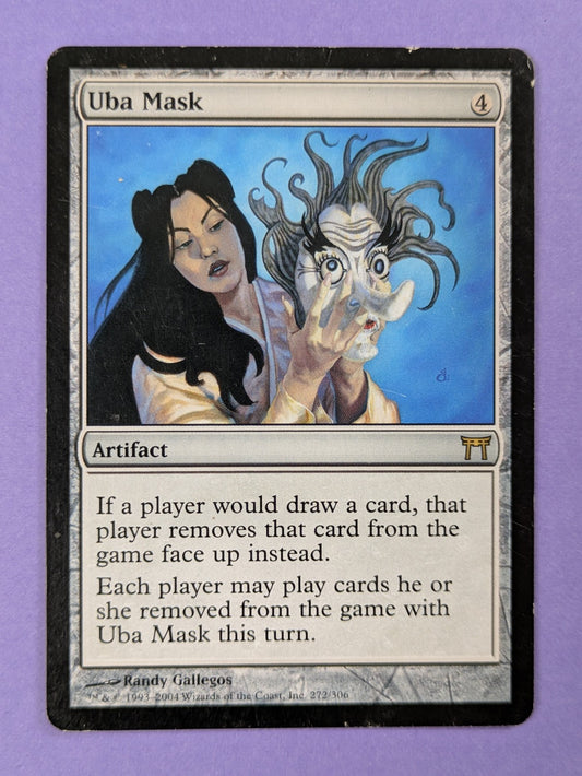 MTG Magic The Gathering: Champions of Kamigawa: Uba Mask #272/306 Rare - MP