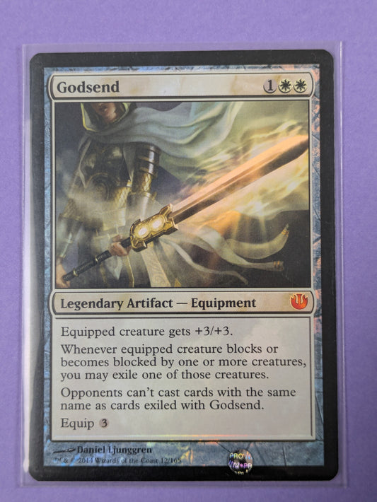 MTG Magic The Gathering: Journey into Nyx Godsend Foil Mythic #12/165 - NM