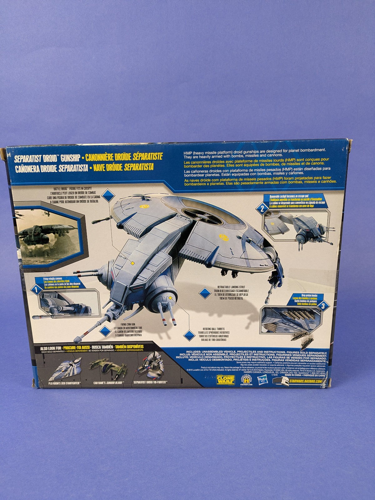 Hasbro Star Wars The Clone Wars Separatist Droid Gunship 94082/94804