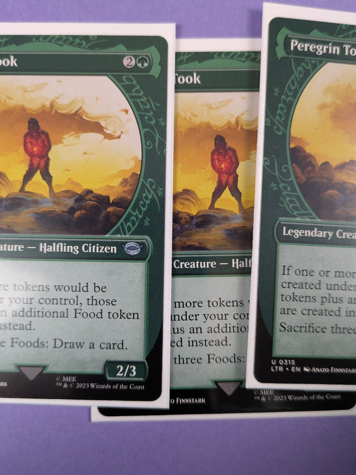 MTG: The Lord of the Rings: Peregrin Took #0315  Uncommon - NM