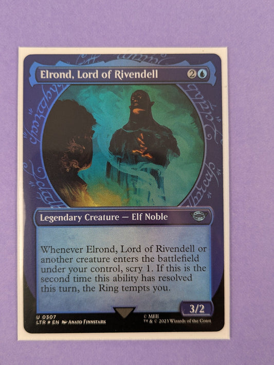 MTG: The Lord of the Rings: Elrond, Lord of Rivendell Foil #0307 Uncommon - NM