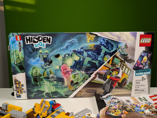 Lego Hidden Side: Paranormal Intercept Bus 3000 Set 70423 - Incomplete Set