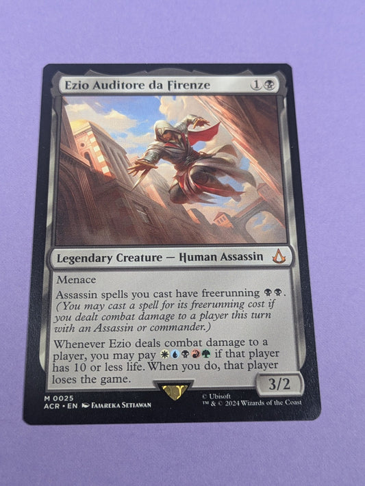 MTG Magic: Assassin's Creed: Ezio Auditore da Firenze #0025 Mythic - NM