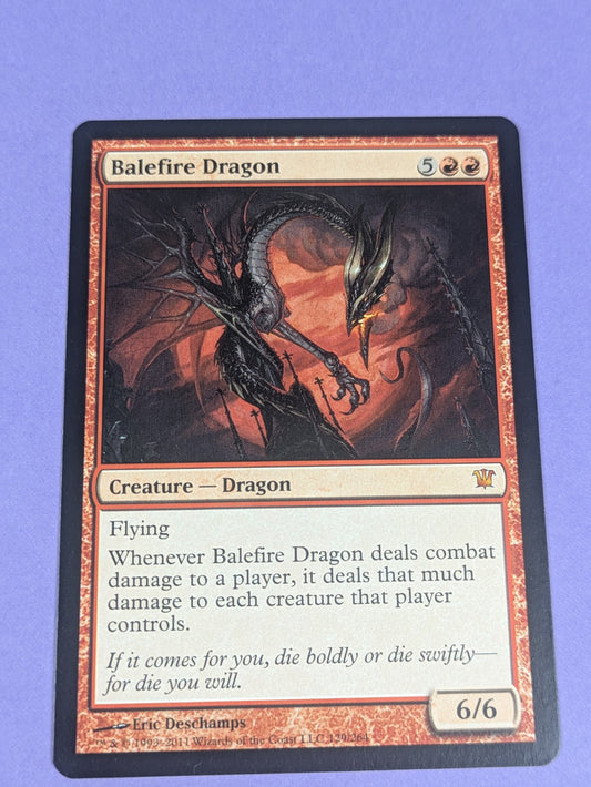 MTG Magic: Innistrad: Balefire Dragon #129/264 Mythic - NM