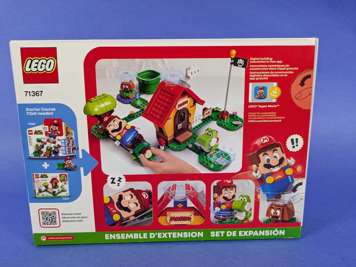 Lego Super Mario: Mario's House & Yoshi - Expansion Set 71367 BRAND NEW