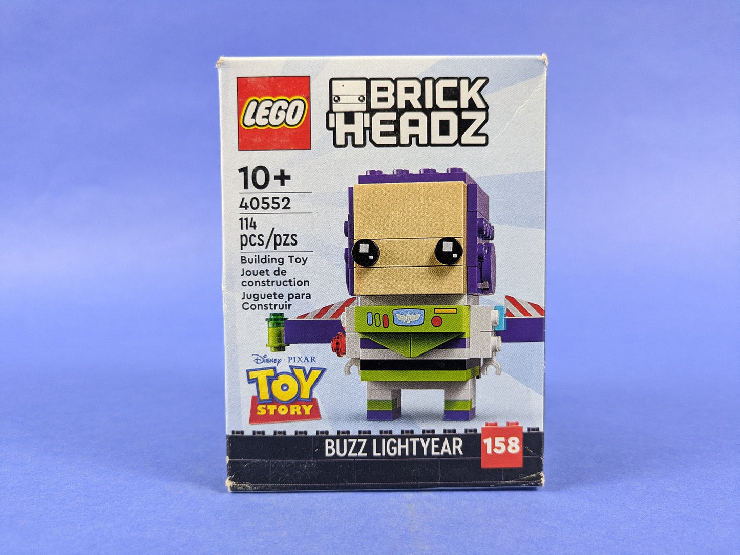 Lego BrickHeadz: Toy Story: Buzz Lightyear Set 40552 BRAND NEW