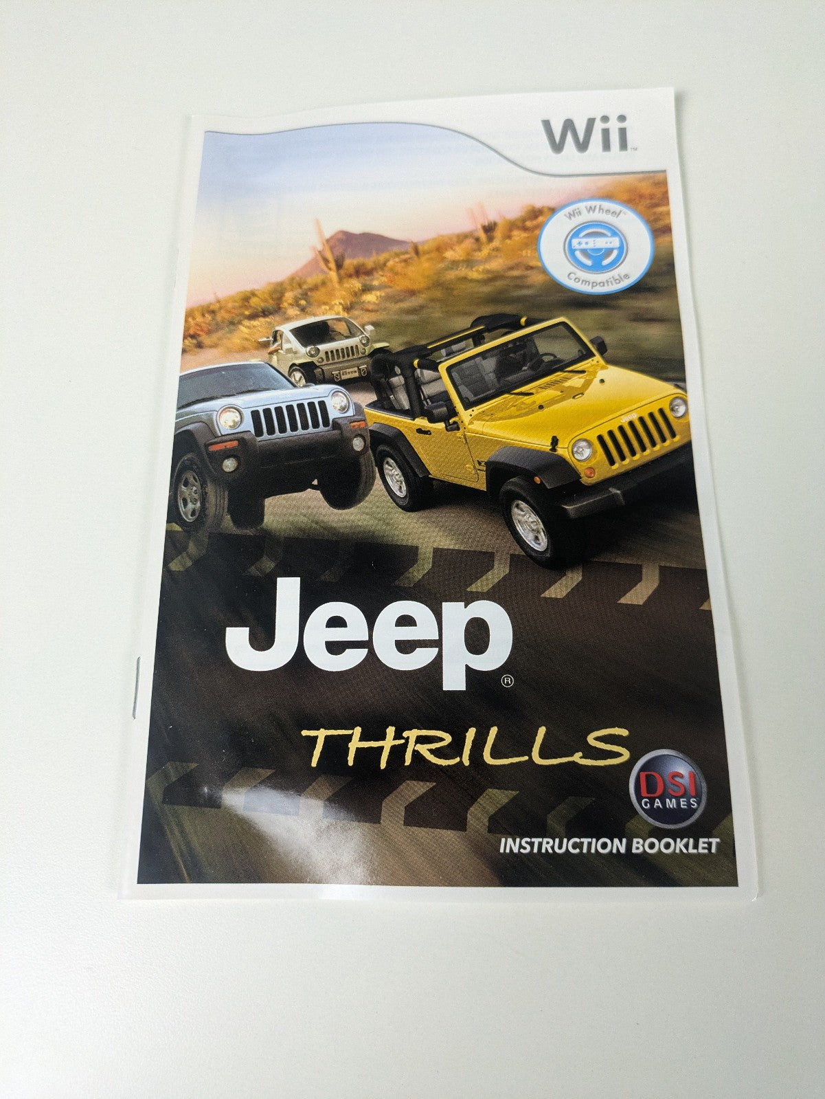 Jeep Thrills (Nintendo Wii, 2008) CIB