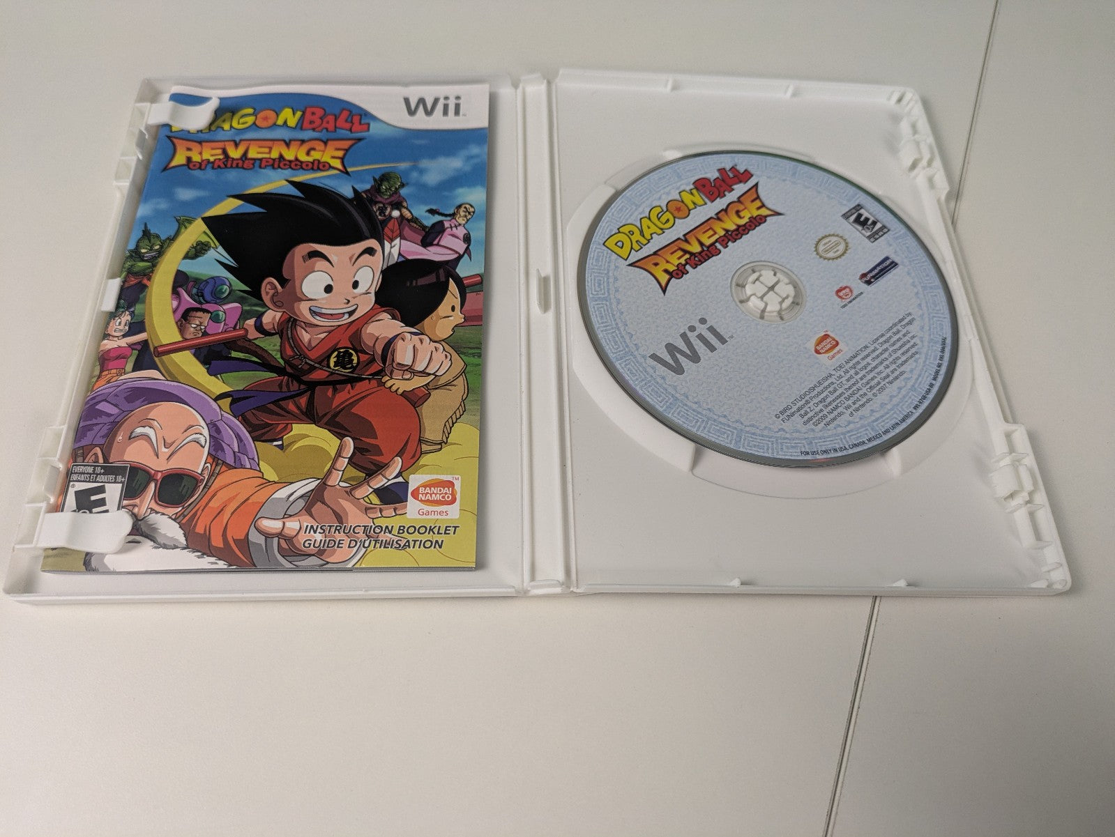 Dragon Ball: Revenge of King Piccolo (Nintendo Wii, 2009) CIB