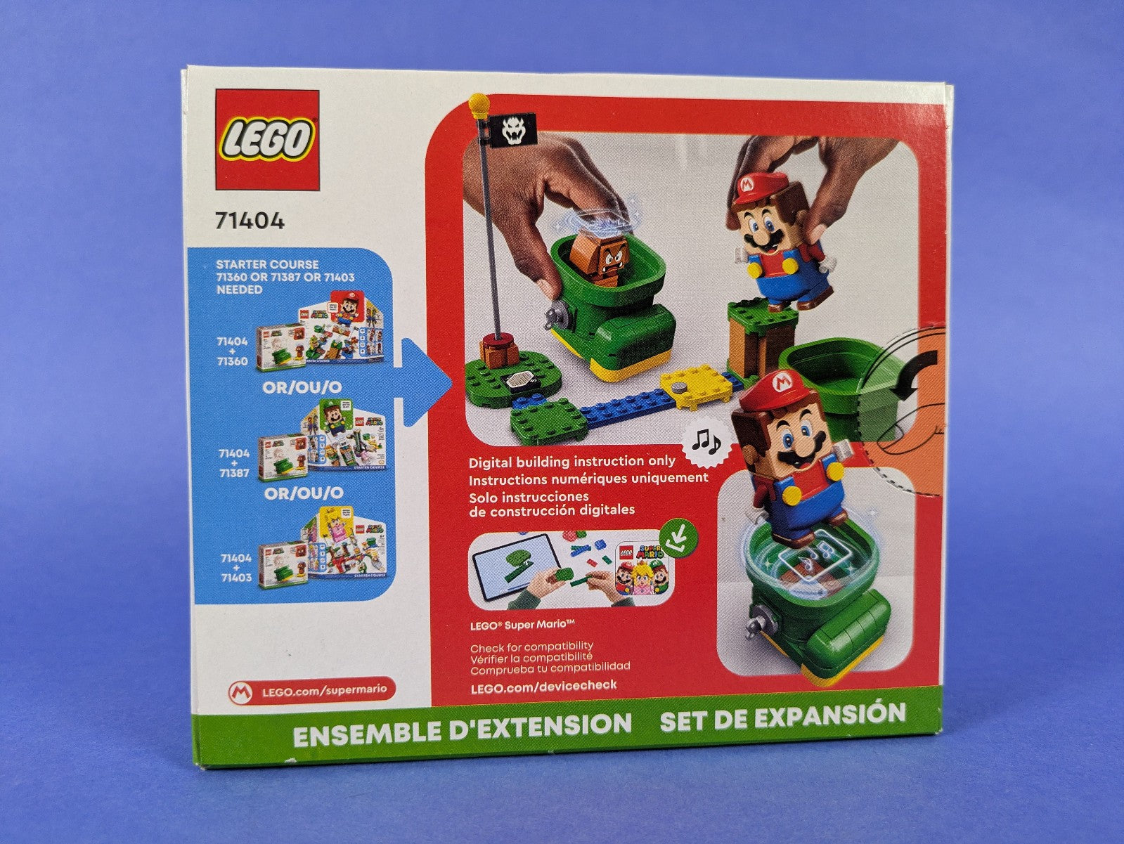 Lego Super Mario: Goomba's Shoe - Expansion Set 71404 BRAND NEW