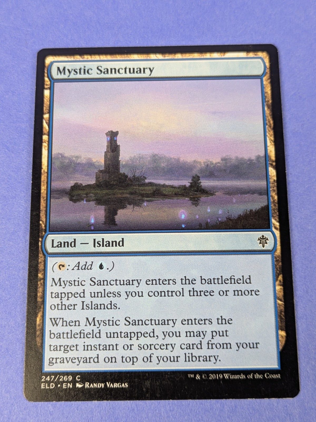MTG Magic: Throne of Eldraine: Mystic Sanctuary #247/269 Common - LP