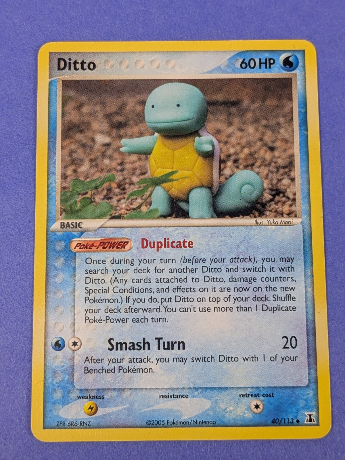 Ditto - 40/113 - Uncommon Delta Species - Pokemon Card - MP