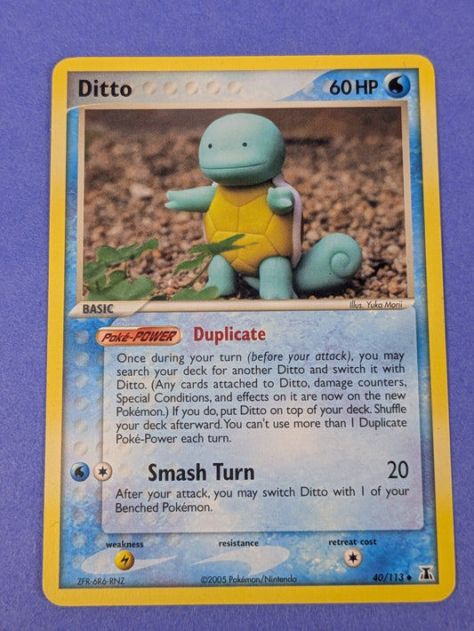 Ditto - 40/113 - Uncommon Delta Species - Pokemon Card - MP