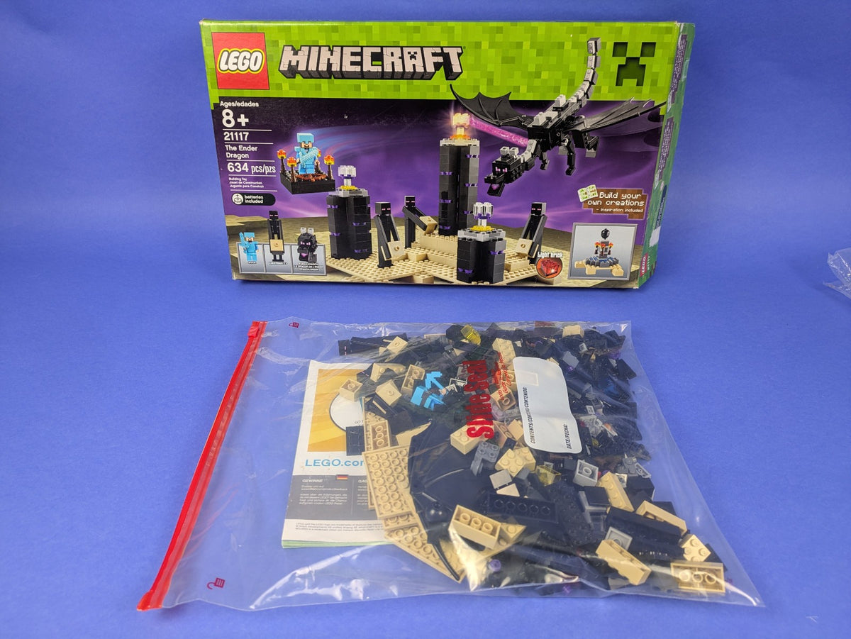 Lego Minecraft: The Ender Dragon Set 21117 Complete Set
