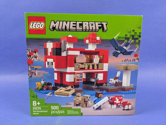 LEGO Minecraft The Mooshroom House 21270