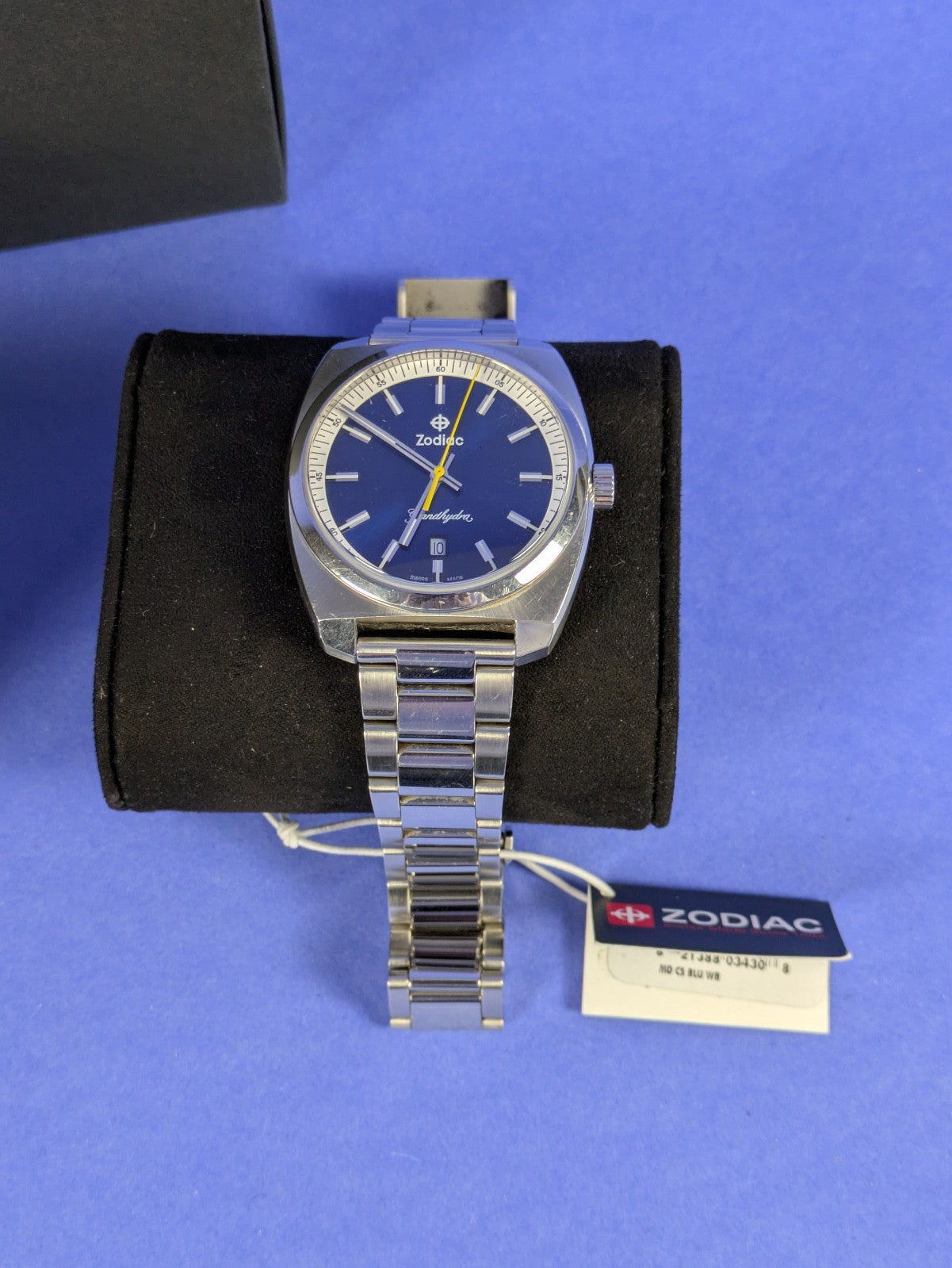 ZODIAC Grandhydra Quartz ZO9950 Stainless Steel Men's Watch with Box
