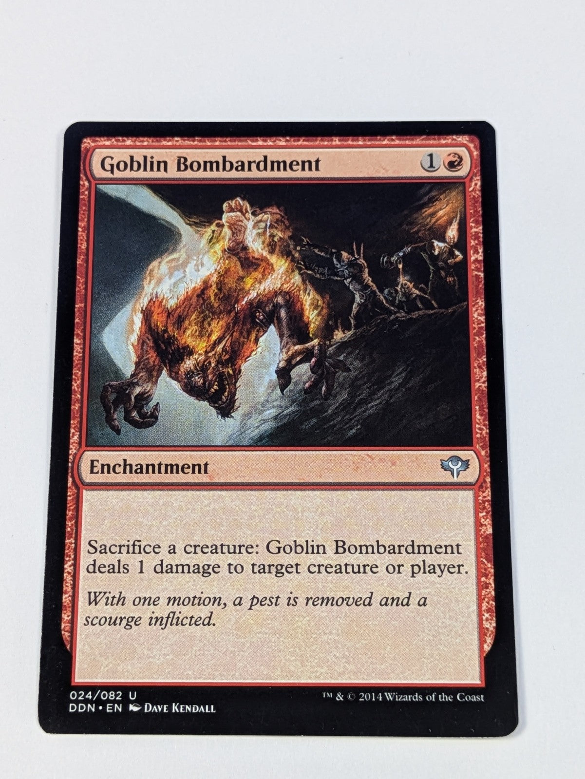 MTG: Duel Decks: Speed vs. Cunning: Goblin Bombardment #024/082 Uncommon - NM
