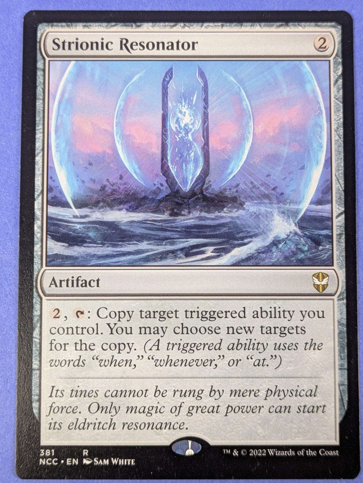 MTG Magic: New Capenna Commander: Strionic Resonator #381 Rare - NM