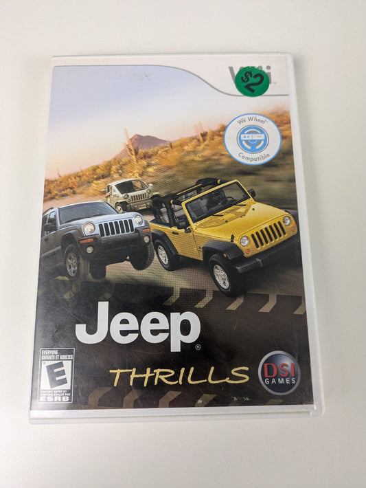 Jeep Thrills (Nintendo Wii, 2008) CIB