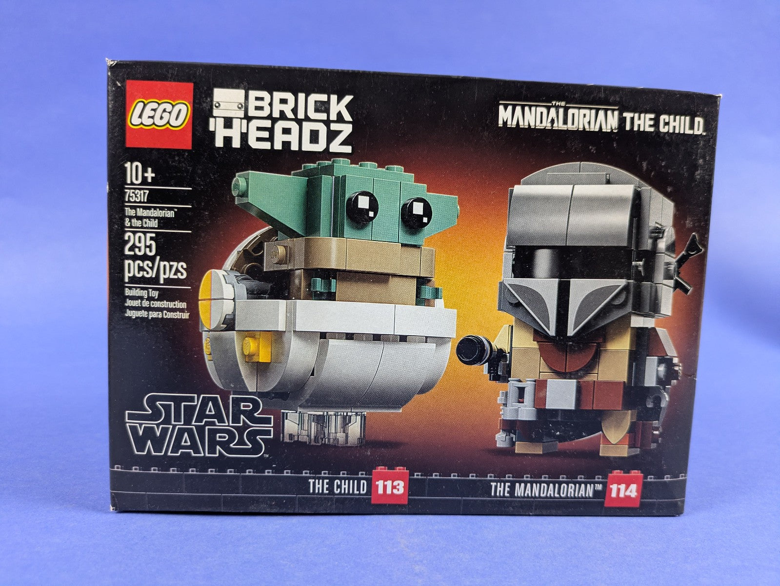 Lego BrickHeadz: Star Wars: The Mandalorian & The Child Set 75317 BRAND NEW
