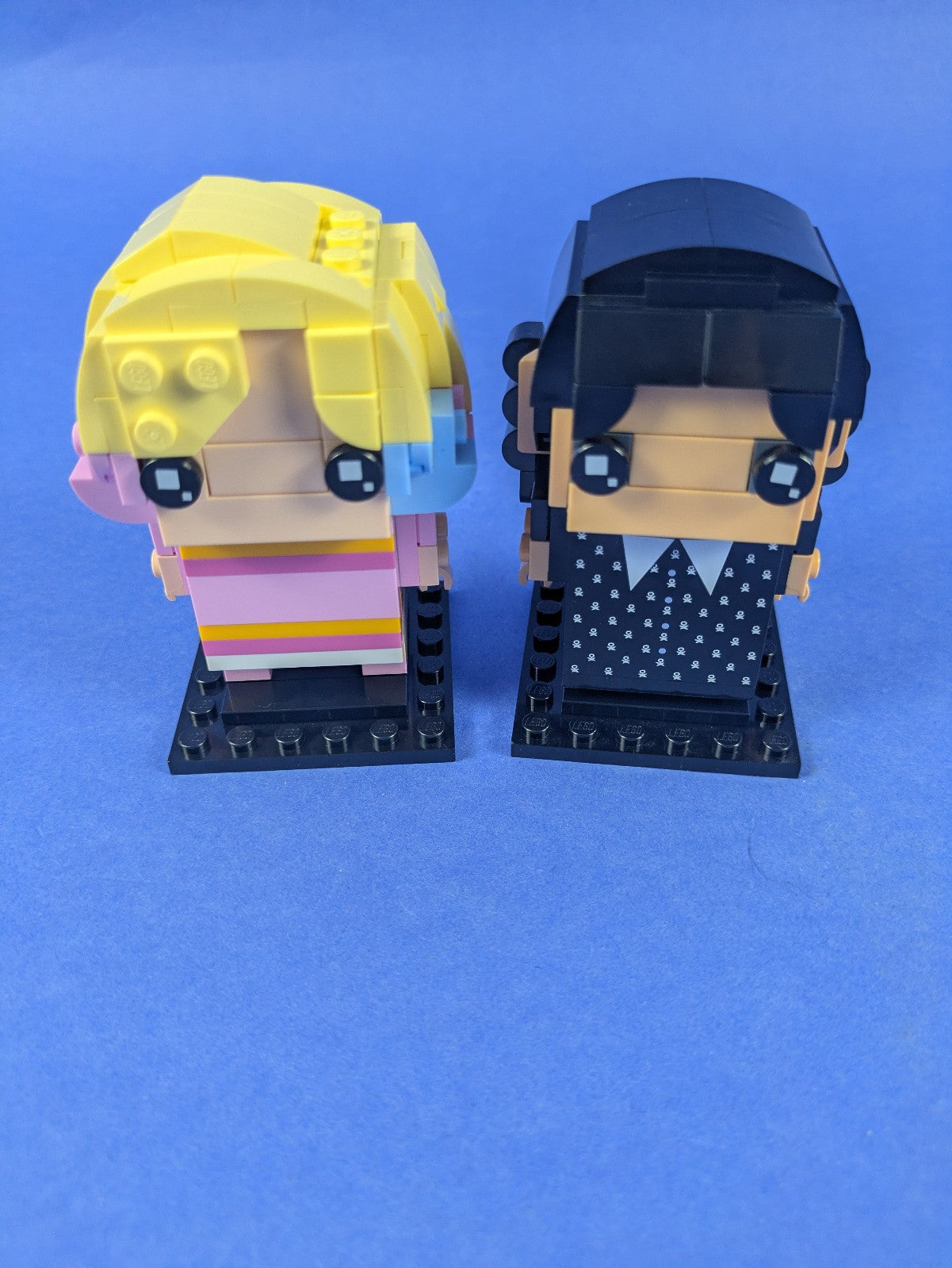 LEGO BrickHeadz Wednesday & Enid 40750 Complete Set Pre-Owned