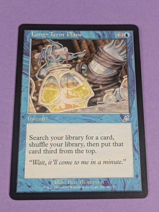 MTG Magic: Scourge: Long-Term Plans #38/143 Uncommon - NM