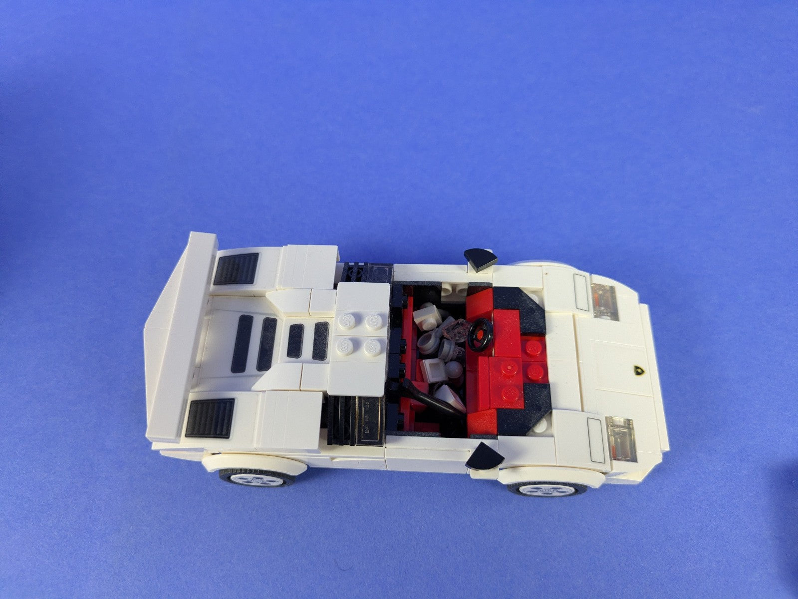 Lego SPEED CHAMPIONS: Lamborghini Countach Set 76908 Incomplete Set