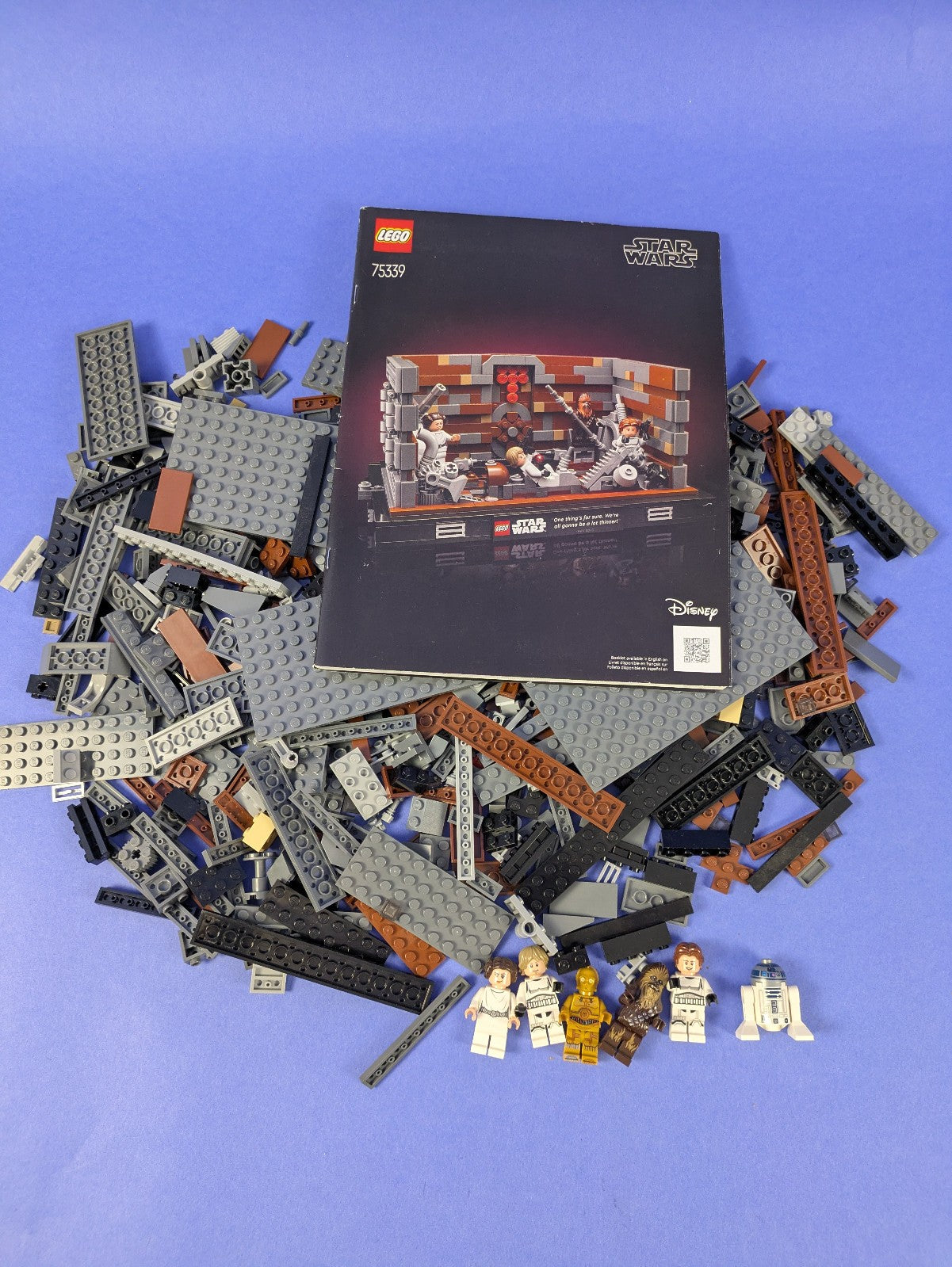 LEGO Star Wars Death Star Trash Compactor Diorama 75339 Complete Set Pre-Owned