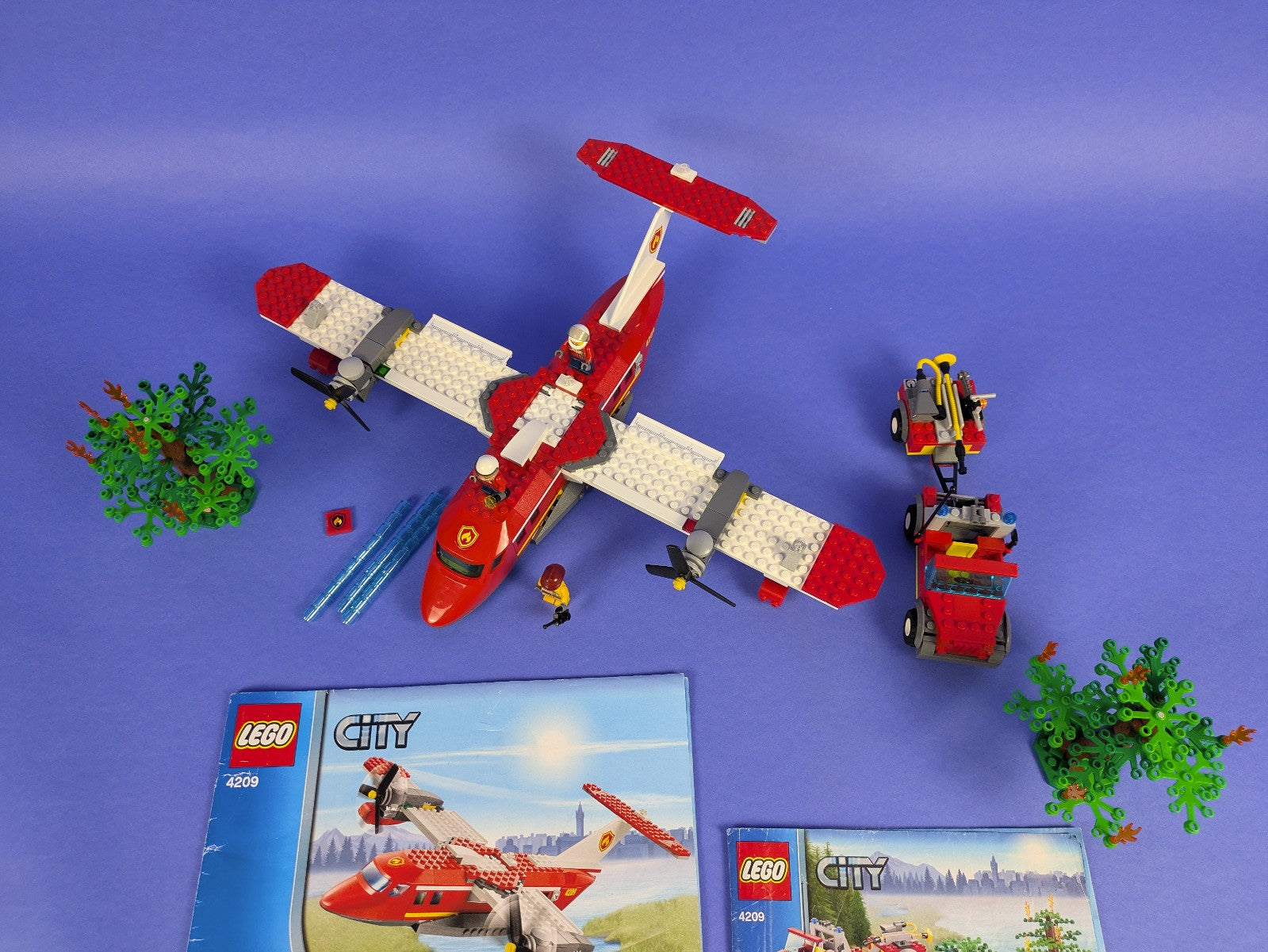 Lego Town: City: Fire: Fire Plane 4209 - w/ Instructions