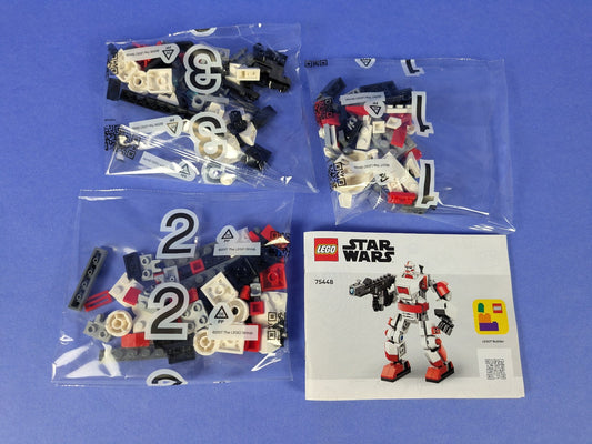Lego Star Wars: Mechs: Clone Shock Trooper Mech Set 75448 Incomplete Set