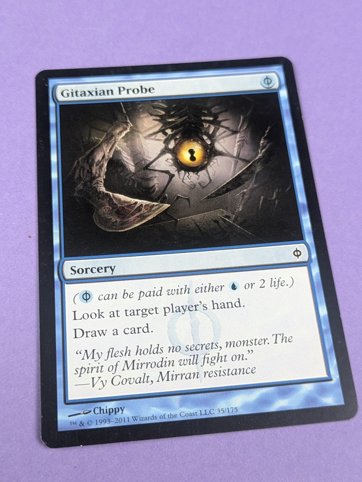 MTG Magic: New Phyrexia: Gitaxian Probe #35/175 Common - NM