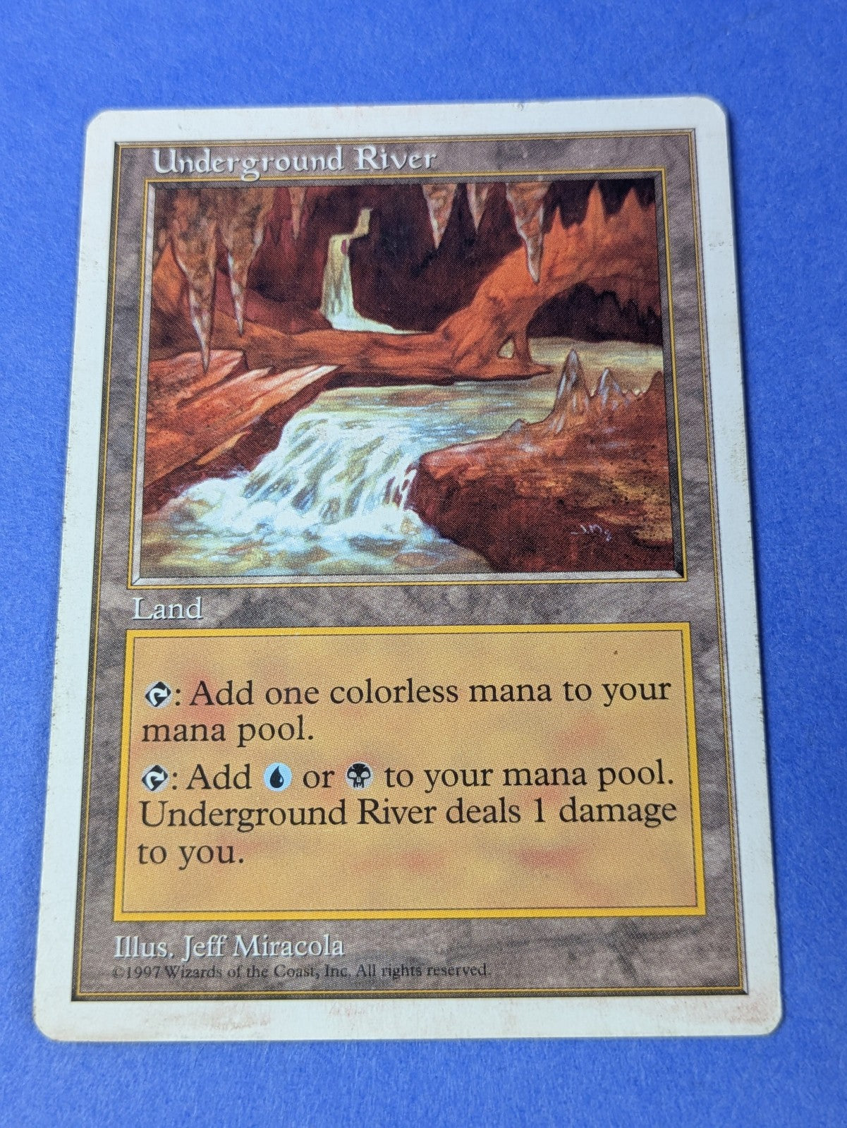 MTG Magic: Fifth Edition: Underground River #426 Rare - MP