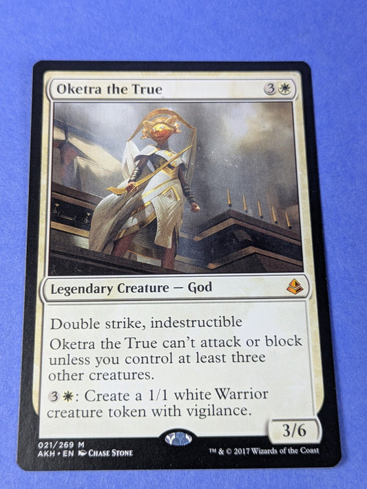 MTG Magic: Amonkhet: Oketra the True #021/269 Mythic - NM