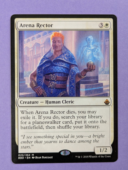 MTG Magic The Gathering: Battlebond: Arena Rector #023/254 Mythic - LP