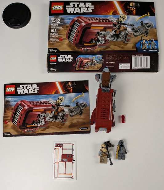 Lego Star Wars: Episode 7: Rey's Speeder Set 75099 - Complete Set
