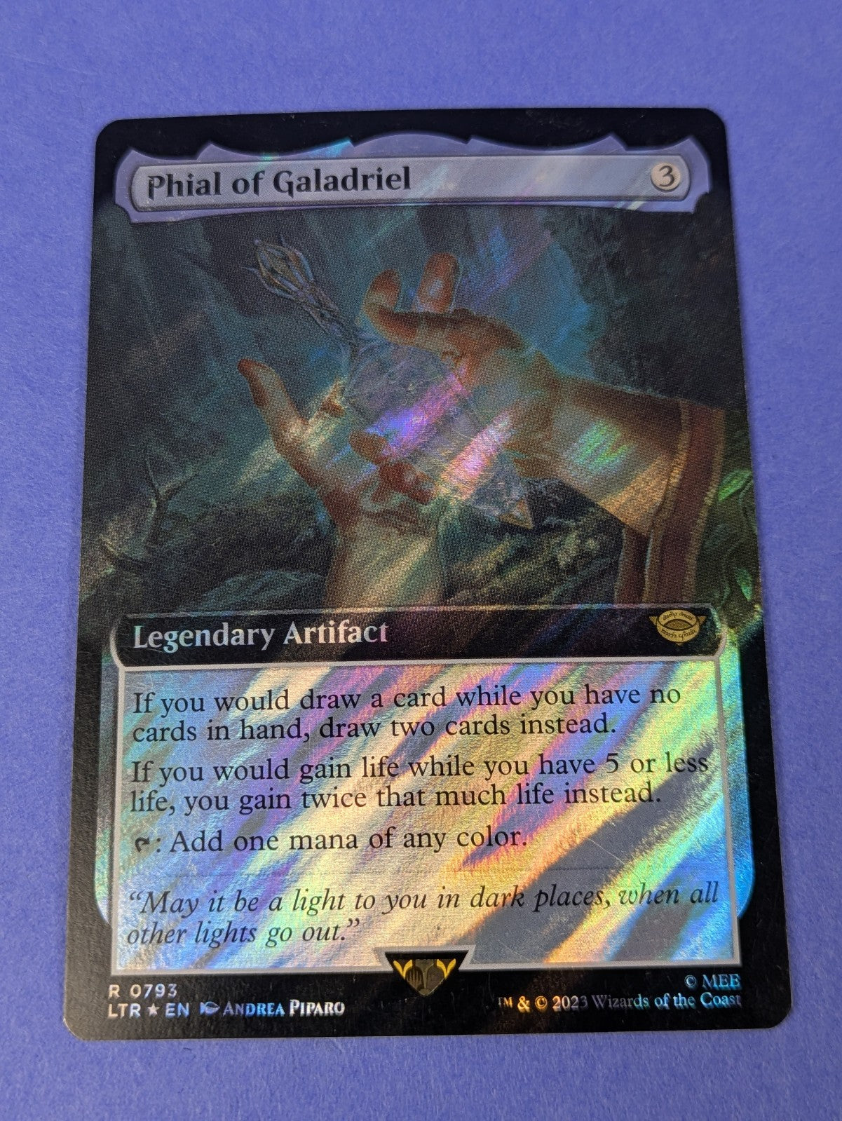 MTG: The Lord of the Rings: Phial of Galadriel Surge Foil #0793 Rare - NM