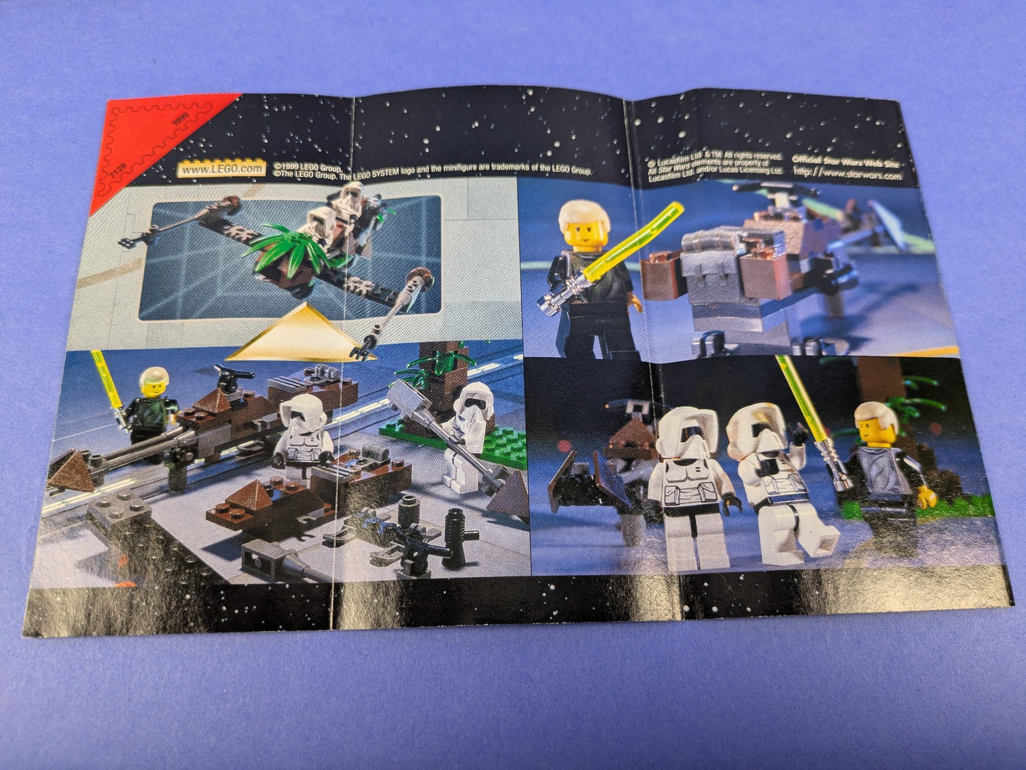 LEGO Star Wars Speeder Bikes 7128 Complete Set Pre-Owned