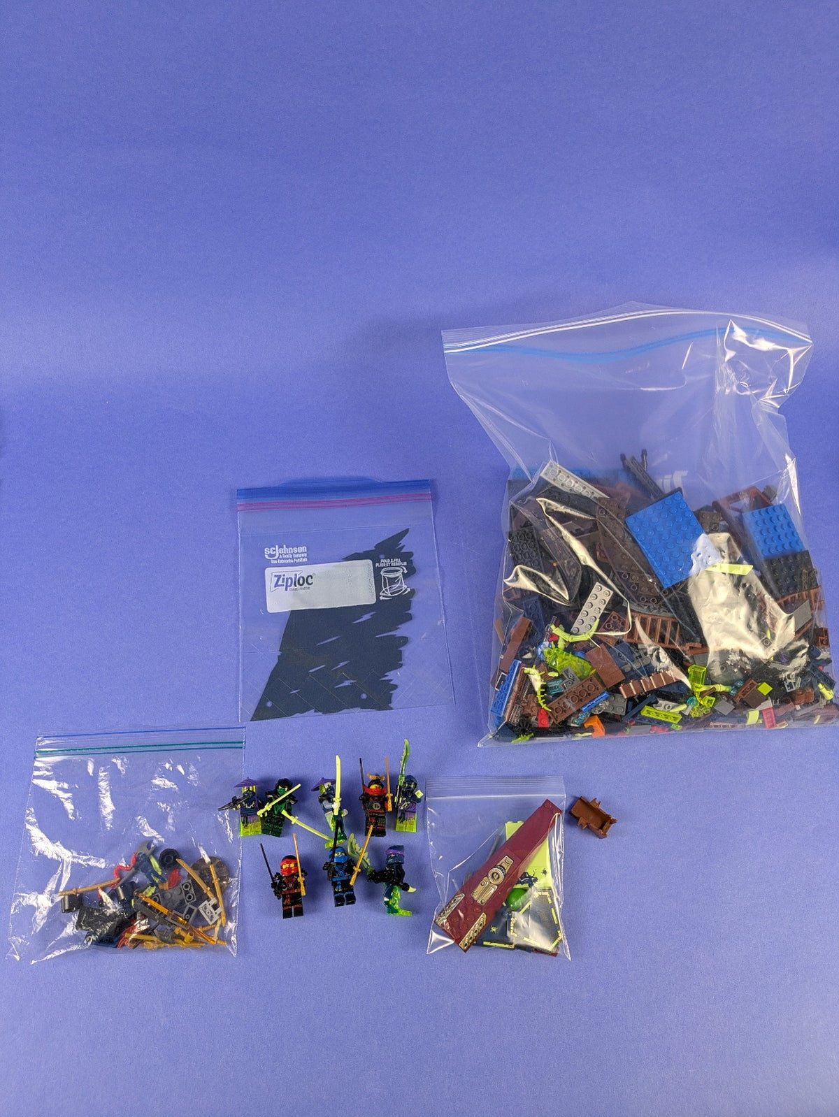 LEGO NINJAGO City of Stiix 70732 Incomplete Set Pre-Owned