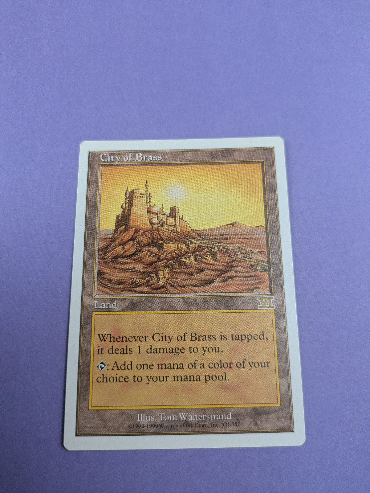 MTG Magic The Gathering: Classic Sixth Edition: City of Brass Rare - NM